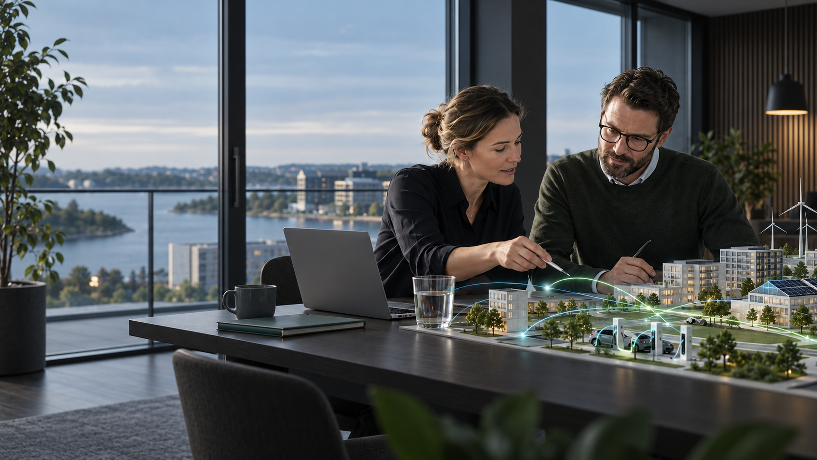 Energi-, teknik- och rådgivningsföretag i arbete med kunddata